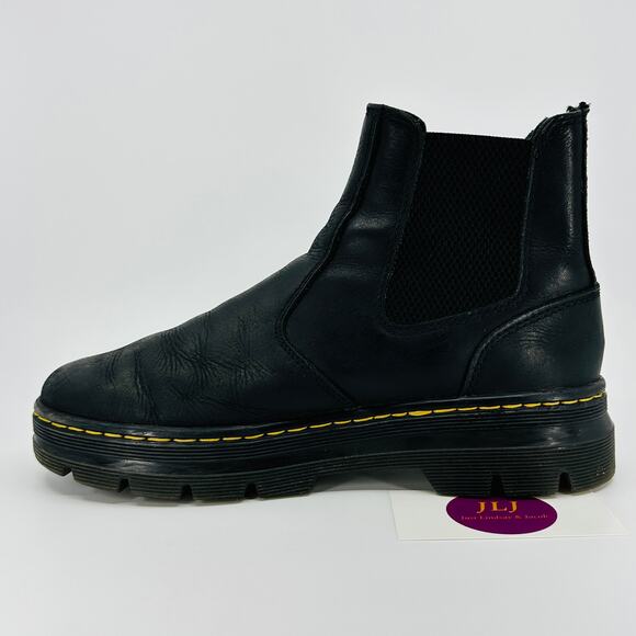 Dr. Martens Women's Embury Distressed Leather Chelsea Boots Size 8 *SEE PHOTOS* - Picture 9 of 12